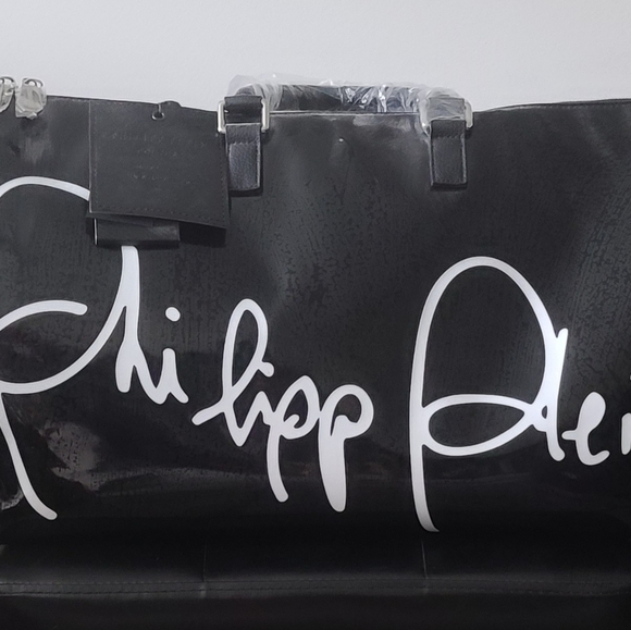 Exquisite Philipp Plien Vinyl Overnight Bag - Picture 2 of 5